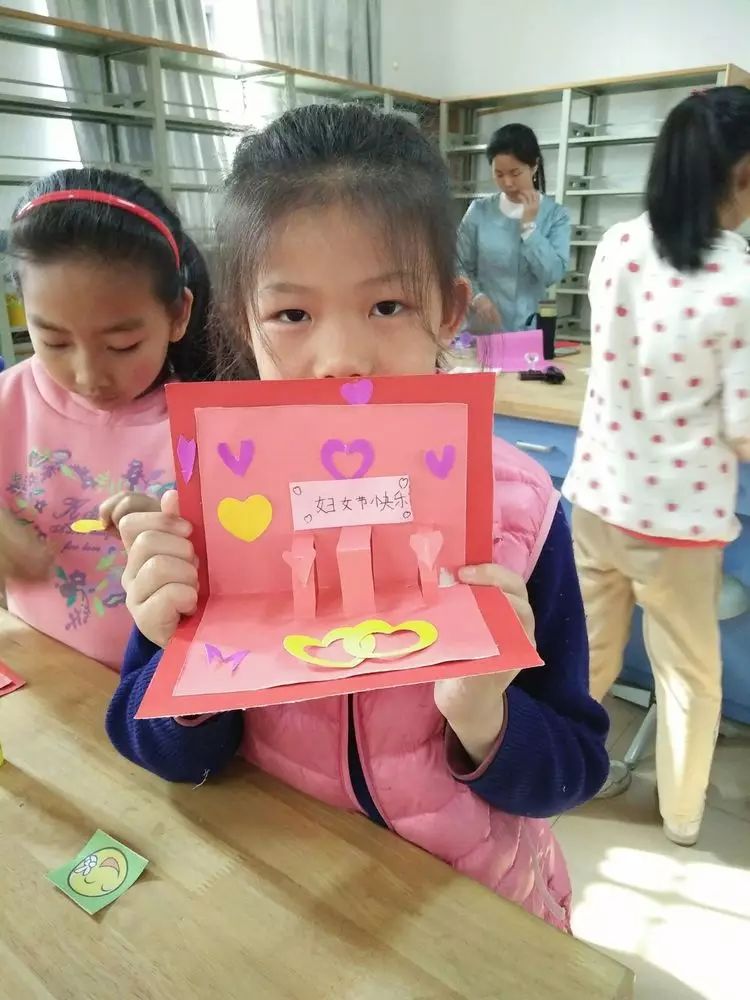 立體賀卡婦女節制作特別好看_立體賀卡婦女節制作圖片_立體三八婦女節賀卡